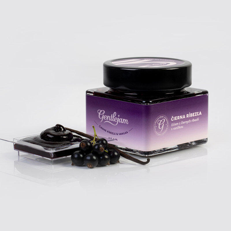 ČERNÝ RYBÍZ– Džem z černého rybízu s vanilkou