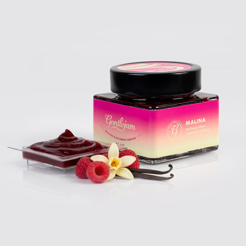 MALINA – Malinový džem s bourbon vanilkou