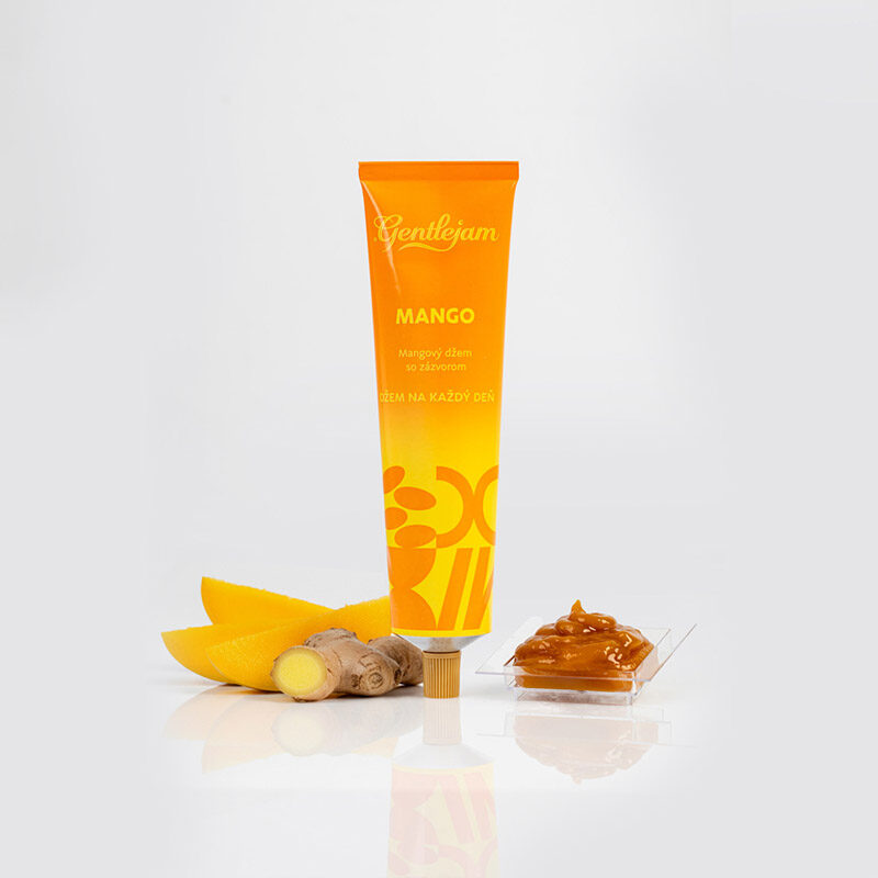 MANGO – Mangový džem se zázvorem v tubě