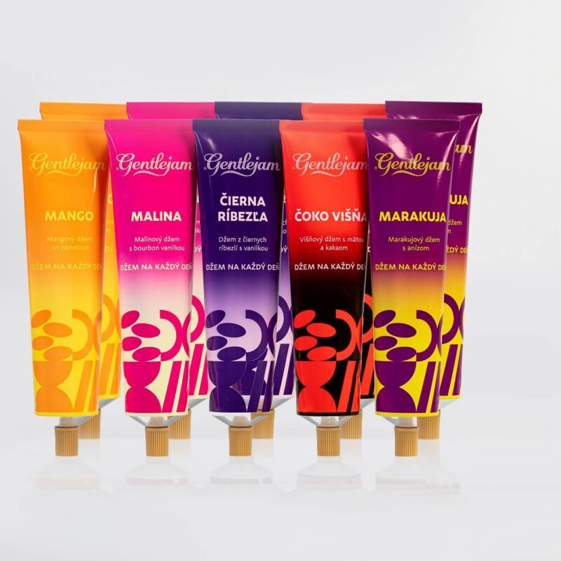 Kompletní mix – 10× džem v tubě